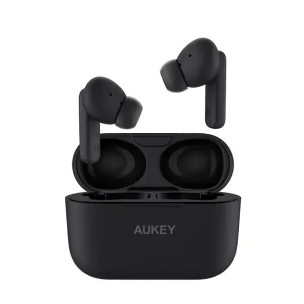 AUKEY TWS Wireless Bluetooth Earphone EP-M1S Black Audio Earbud with 7 Hours Battery Life & IPX5 Waterproofing for AirPods Pro 2 & 3 Generation