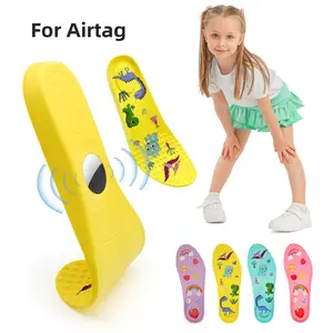 Footwear Insoles for Airtag Tracking Devise - Comfortable Securely Hidden Holder Shoe Insert for Kids