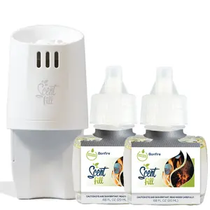 Bonfire Plug in Refill Air Freshener Starter Kit