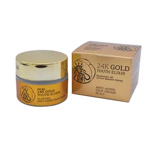 Melira 24K Gold Youth Elixir Anti-Aging Face Cream - Revitalizing Moisturizer