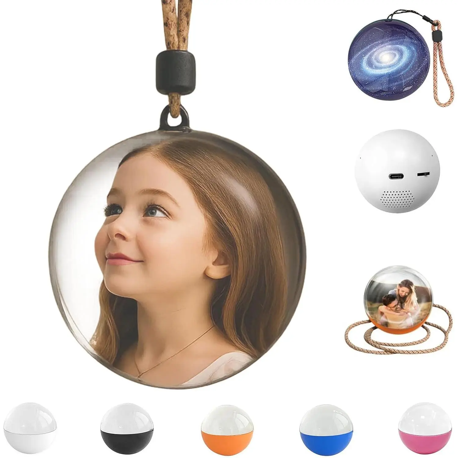 Custom 3D Video Sphere Projector, WiFi Upload, Glass Construction, SD Card Compatible, Home Decor Light, Decorative Light Decor, Mother's Day Gift Option
