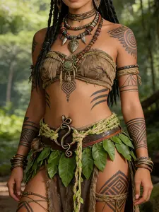 Medieval Vintage Willow Woven Waist Belt, Viking Decorative Sash, Unisex Renaissance Role Play Costume Accessory, Halloween Party Wear