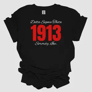 Delta Sigma Theta 1913 Unisex Softstyle T-Shirt, Sorority, Inc