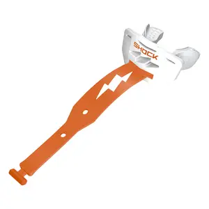 Shock Doctor Thunder Bolt Lip Guard with High-Flow BOLT Airflow for Instant Fit and Full Protection Compatible with Braces