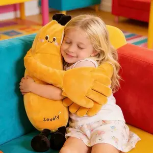 CreamFiFi Child Soothing Pillow Soft Cotton Hugging Sleep Aid Cushion for boys and girls with Remote Control Three Adjustable Modes Soothing Stuffed Doll Plush Weighted