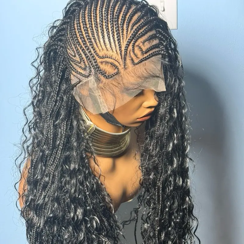 Lemonade boho hand made braided wig