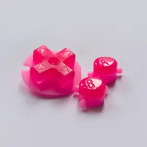 Game Boy Color Custom Strawberry Candy Buttons