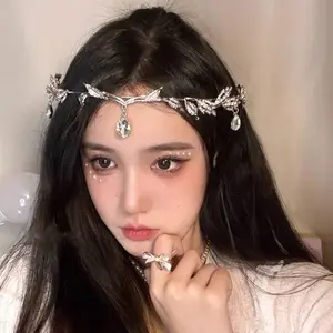 Silver Crystal Tiara Crowns For Women Girls Princess Elegant Crown Birthday Anniversary