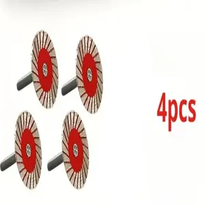 Corrugated Shank Saw Blade, Carving Cutter Blade - Serrated Cutting Disc, suitable for marble, granite and ceramic tiles. Professional & DIY stone carving tool, durable carving blade, no assembly needed