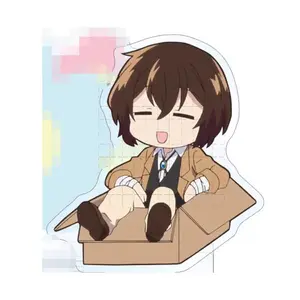 24 Styles Anime Osamu Dazai Acrylic Stand Doll Game Dazai Osamu Figure Model Plate Cosplay Toy for Gift