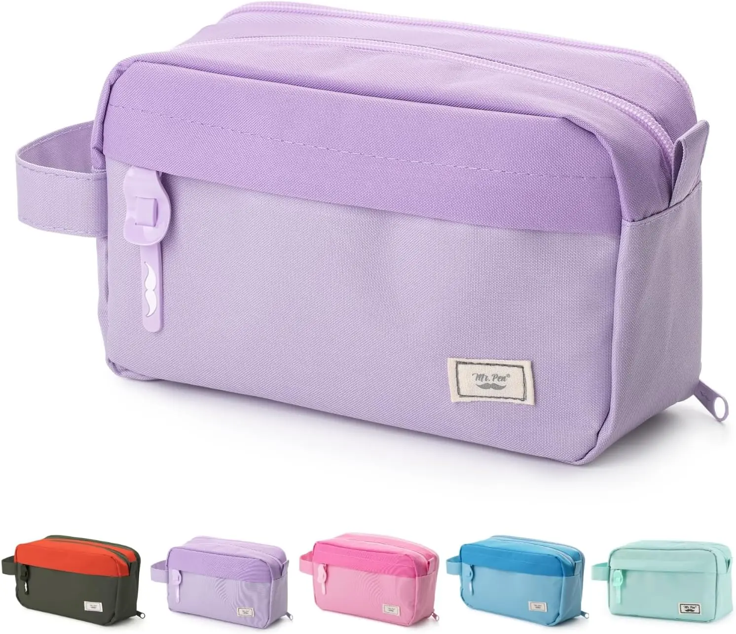 Large Capacity Pencil Case, 5 Color Options, Pencil Pouch, Pencil Bag, Pen Case, Pen Pouch, Pen Bag, Pencil Pouches, Pencil Bags, Green Pencil Case, School Pencil Case, College Pencil Case