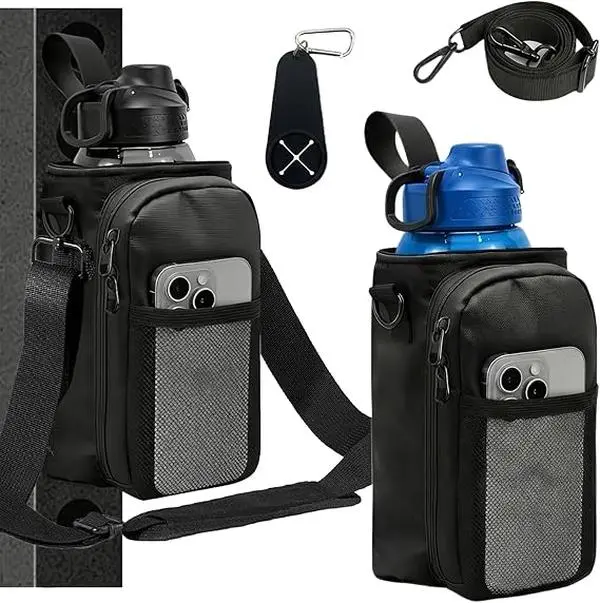 Magnetic Gym Bag, Magnetic Water Bottle Holder & Small Gym Bag, Gym Gifts for Women and Men