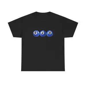 [SALE UP TO 50% ] Djo 8-Ball Graphic Tee - Joe Keery Fan Merch T-Shirt - Vintage Aesthetic 8 Ball Shirt - Unisex Heavyweight Cotton Streetwear