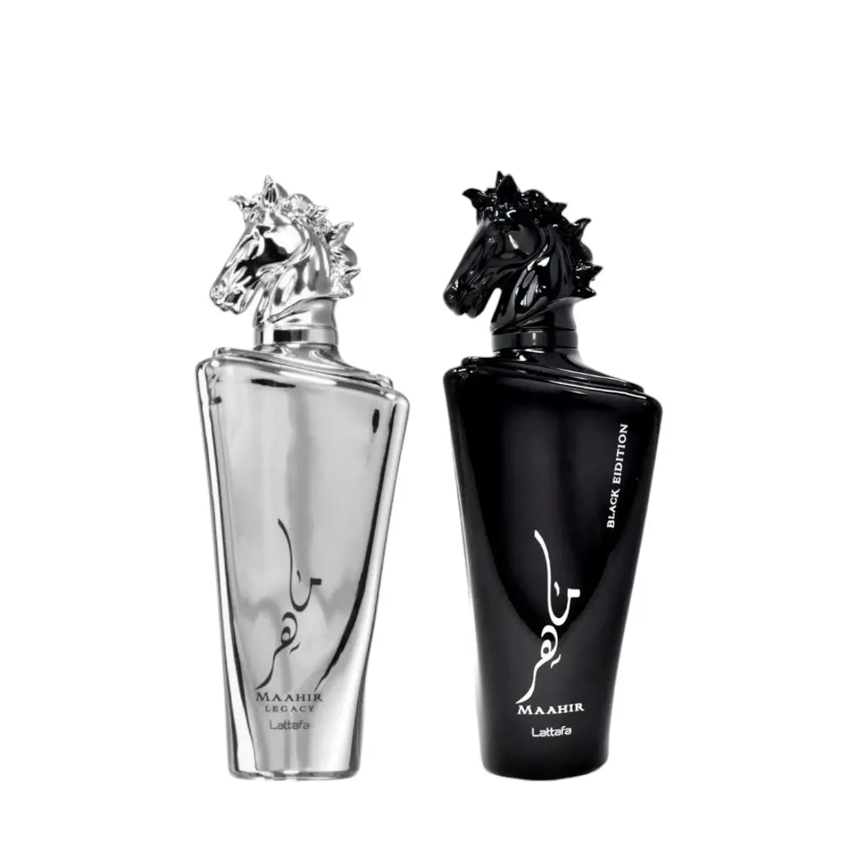 Oudlash Bundle | Lattafa | Maahir + Maahir Legacy | Men's Fragrance | 100 ML - 3.4 OZ | Eau De Parfum | Citrus - Woods & Amber