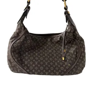 Pre-owned Louis Vuitton Canvas Shoulder Bags Minilin Monogram Hobo Bag