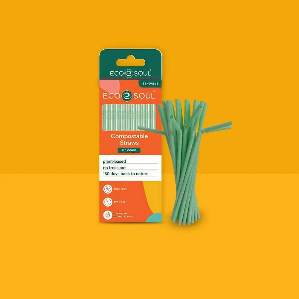 Compostable Bendable Straws Compostable Bendable Straws