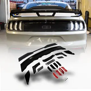 2015-2023 Ford Mustang S650 Style Dark Horse Spoiler Gloss Black ABS