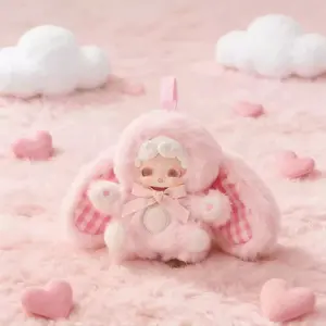 [buy 3 get 1]LuckyDeerNai Good night little rabbit sweetheart baby plush bunny dolls