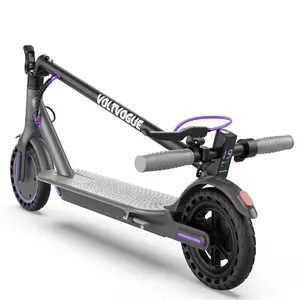 350W Electric Scooter,19MPH Top Speed,15 Miles Long Range Lightweight Bluetooth Scooter,Foldable Commuter E-Scooter with 8.5" Solid Tires,4 Speed Modes Adult Electric Scooter,Dual Brake System & APP Control for City/Daily/Urban Commute