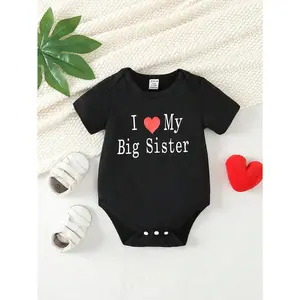 Baby Boys' Letter Printed Bodysuit