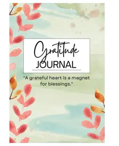 Gratitude Journal: Cultivate positivity, reduce stress, and increase happiness. Paperback self help book