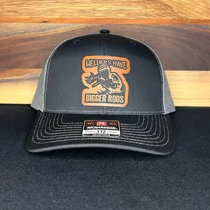 Welders Have Bigger Rods leather patch hat