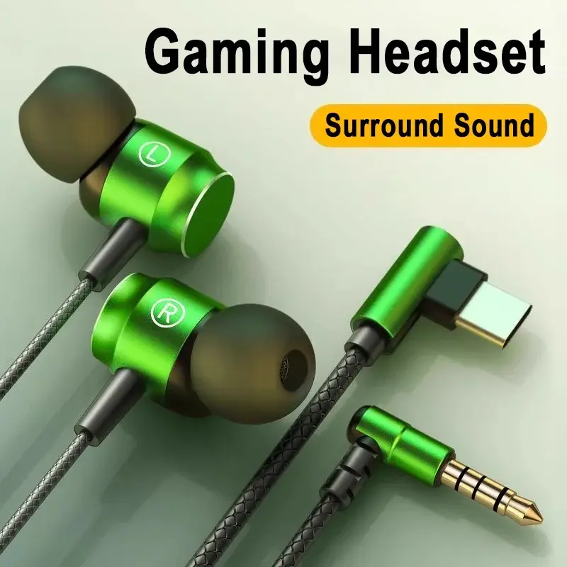 Waterproof Wired Swimming Headphones - HiFi Sound, Swimming Safe, Built-in Mic, 3.5mm-Type C Connectors, with Storage Box for Samsung, iPhone