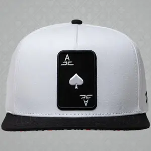 White JC Hats Poker Edition Pack 2 - Stylish Streetwear Set for Trendy Unisex Looks