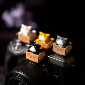 Cute Cat Camera Hot Shoe Cover, Creative Decorative Accessory, Dust Protection, Fits Canon Nikon Sony Fuji Standard Hot Shoes, Photography Gift