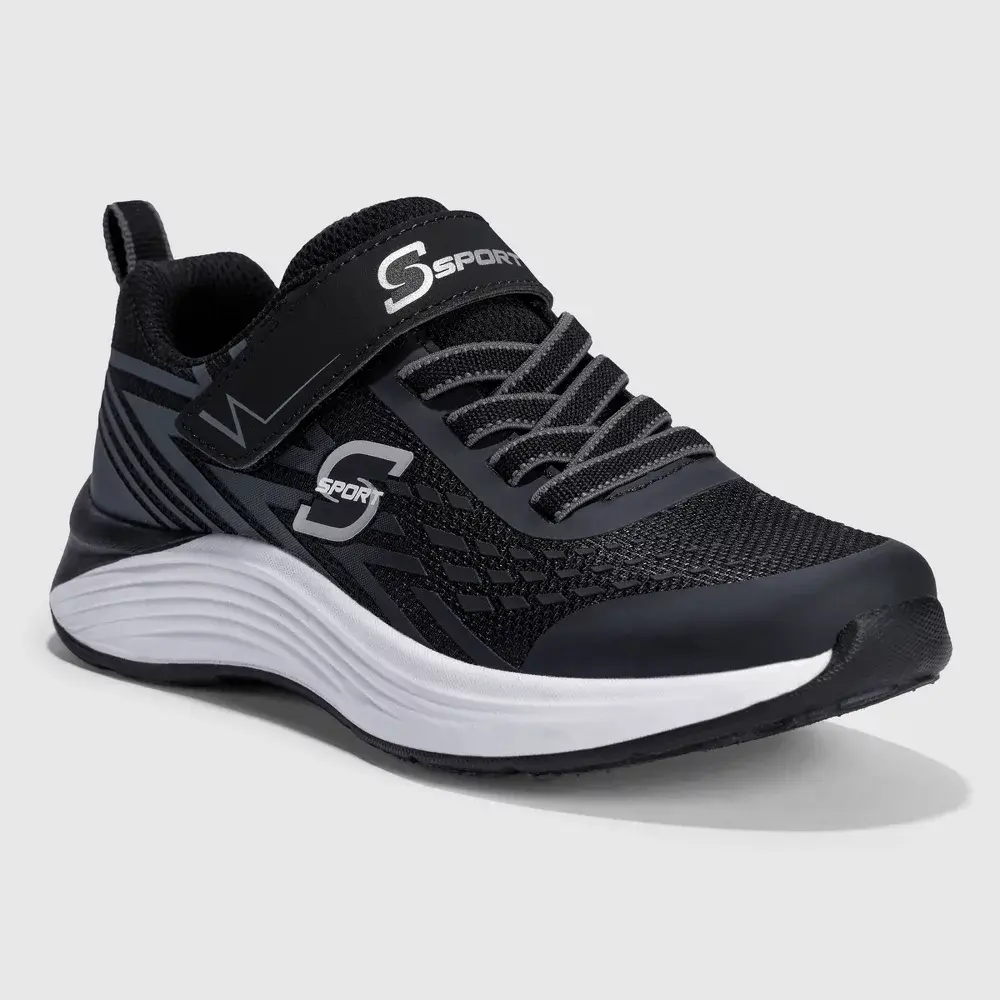 S Sport by Skechers Kids Boys Sneakers Stretch-Laced Memory Foam, Trainer Footwear, 3D Printed