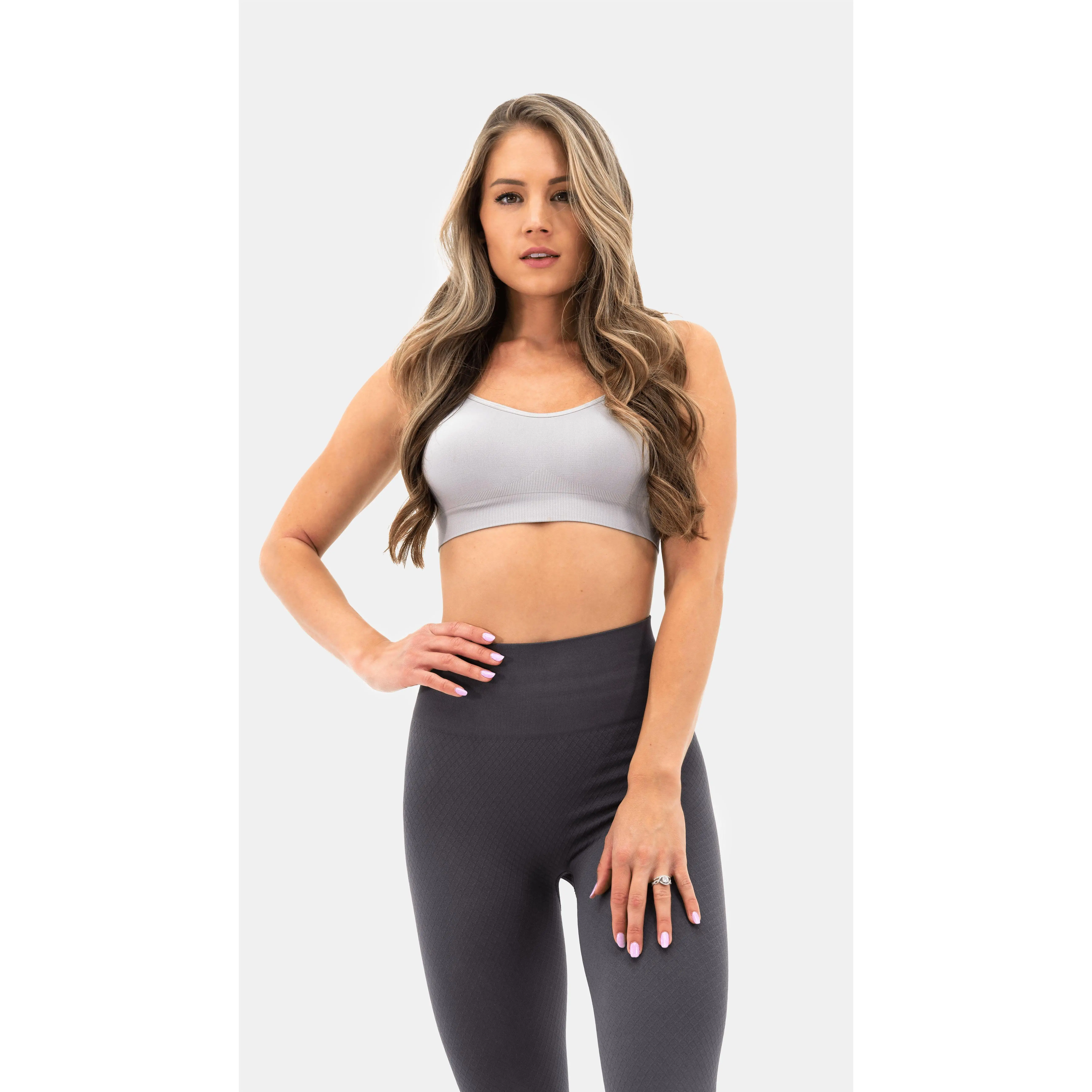The Flow Bra - Light Graphite