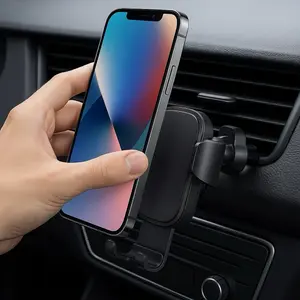 Multifunctional One-Hand Car Phone Holder