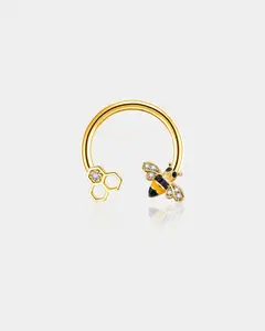 Honeybee Septum Daith Ring