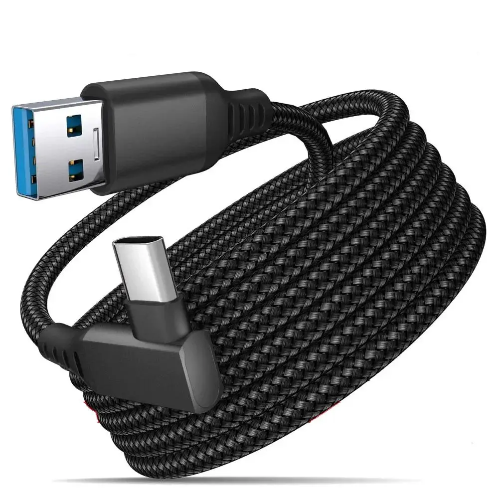 USB A To Type C VR Glasses Cable, 1 Count VR Link Game Accessories Headset Helmet Gaming Ocukus Cable, Fast Charging Cable for Oculus Quest 2