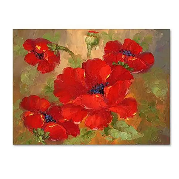 Trademark Fine Art Giclee Print - Poppies 26" x 32" Trademark Fine Art Giclee Print - Poppies 26" x 32"