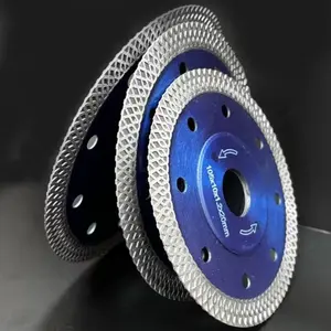 Diamond Saw Blade Set Replacement Blades for Tile Cutting, Ceramic Marble Glass Edge Trimming, Non-Chipping Abrasive Tools for Angle Grinders