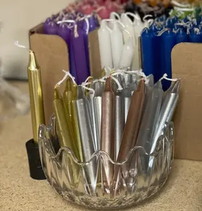 Metallic Chime / Spell / Prayer / Ritual Candles 4 inch