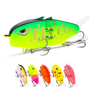 Bombrooster 3-Pack 2.36" Mini Glide Bait for Bass Fishing – Realistic Jointed Swimbaits with S-Curve Action, 3D Eyes & Sharp Hooks – Slow Sinking Lures for Freshwater & Saltwater