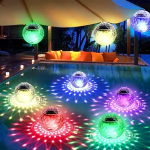 Solar LED Pool Light, Floating Pond Lamp, Attractive Pool Lighting, Ideal for Home and Hotel Ponds, Party Pool Decorations