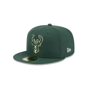 New Era 59Fifty Patch Milwaukee Bucks Fitted Hat