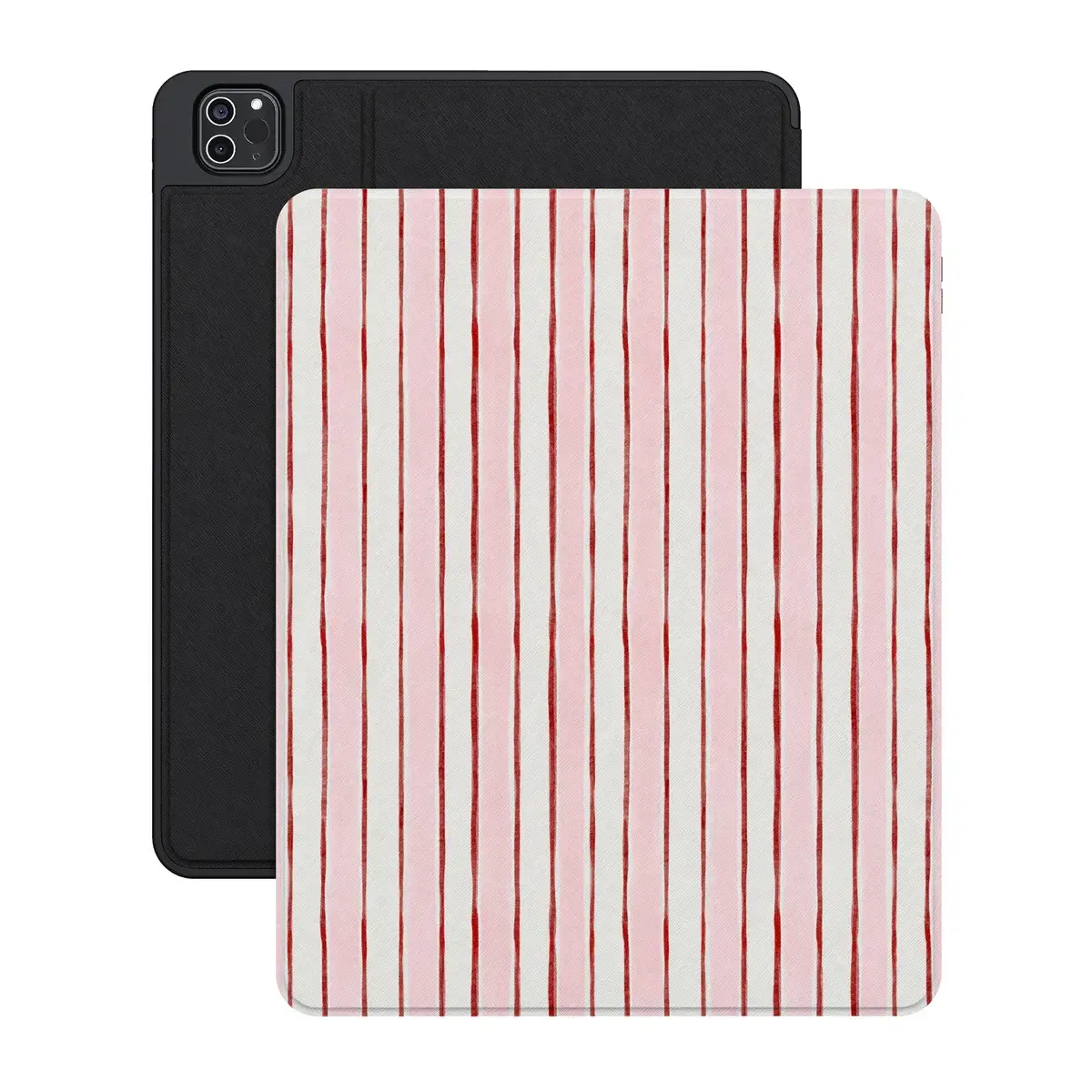 Casely iPad Case | Pretty in Pastel | Blush Stripes
