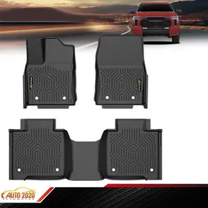 TPE 3D  Floor Mats All Weather Liner Fit For 22-25 Toyota Tundra Crewmax Cab