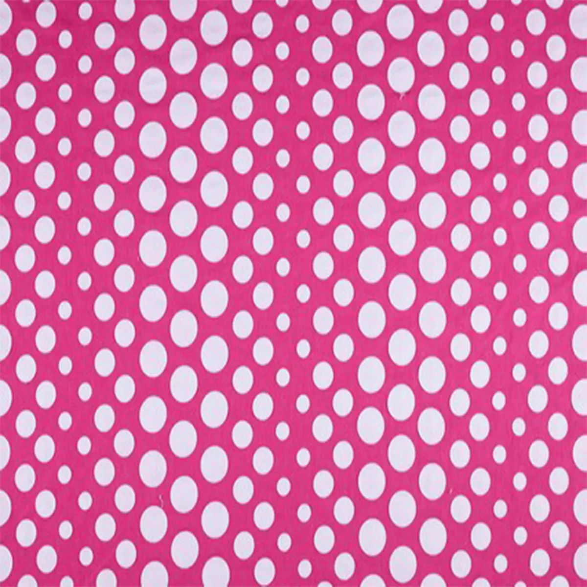 Cirque Hilary Designer Fabric Fuchsia Pink White | 52″ Wide