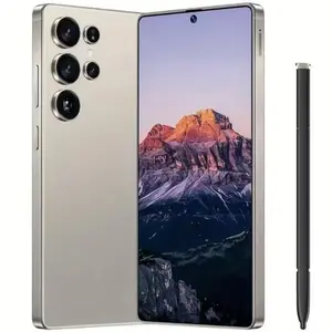 S25 Ultra Unlocked 5G Android 14 Smartphone.12GB+512GB,6.99" HD Display,68MP+108MPCam,7800mAh, Dual Card, Built-in Pen, FaceUnlock, , Case & Protector