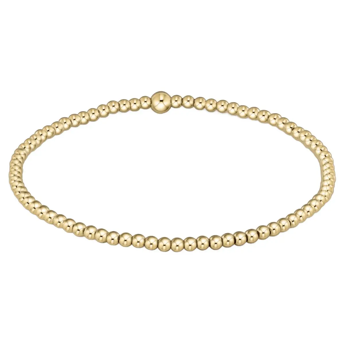 Extended Size E Newton- Classic Gold 2.5 Bracelet