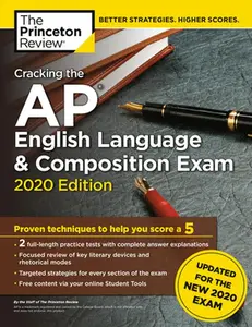 USED-Cracking the AP English Language & Composition Exam, 2020 Edition: Practice Tests & Prep for the New 2020 Exam by The Princeton Review (Paperback)