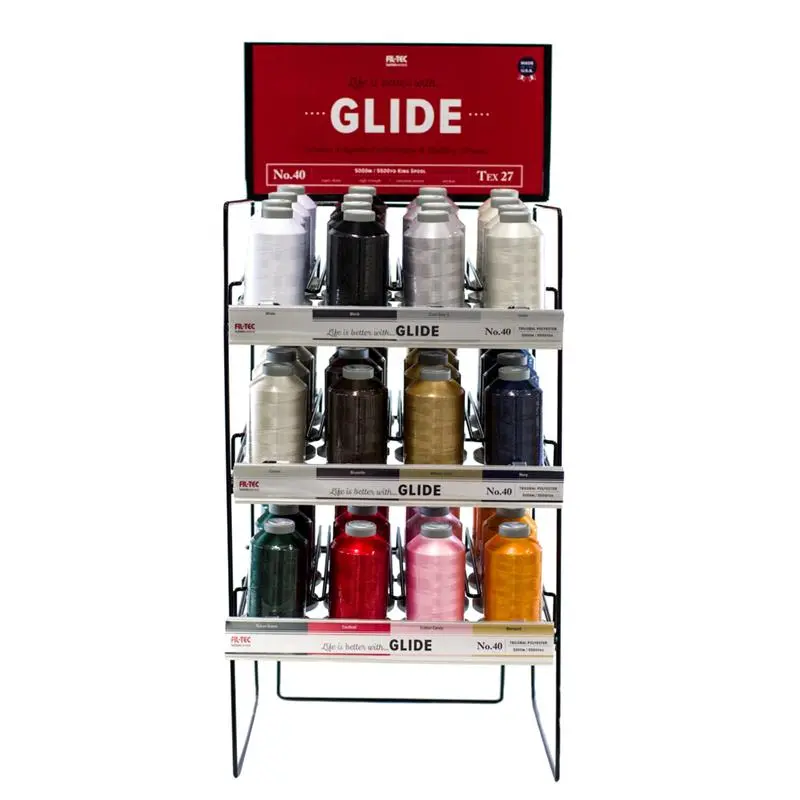 Fil-Tec Glide 40wt Polyester Machine Embroidery Thread 5000m Cone Fil-Tec Glide 40wt Polyester Machine Embroidery Thread 5000m Cone