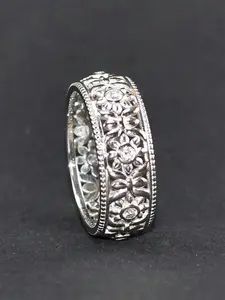 1 PC Pretty Cubic Zirconia Ring For Women For Wedding Engagement Party Jewelry Valentine's Day Gift