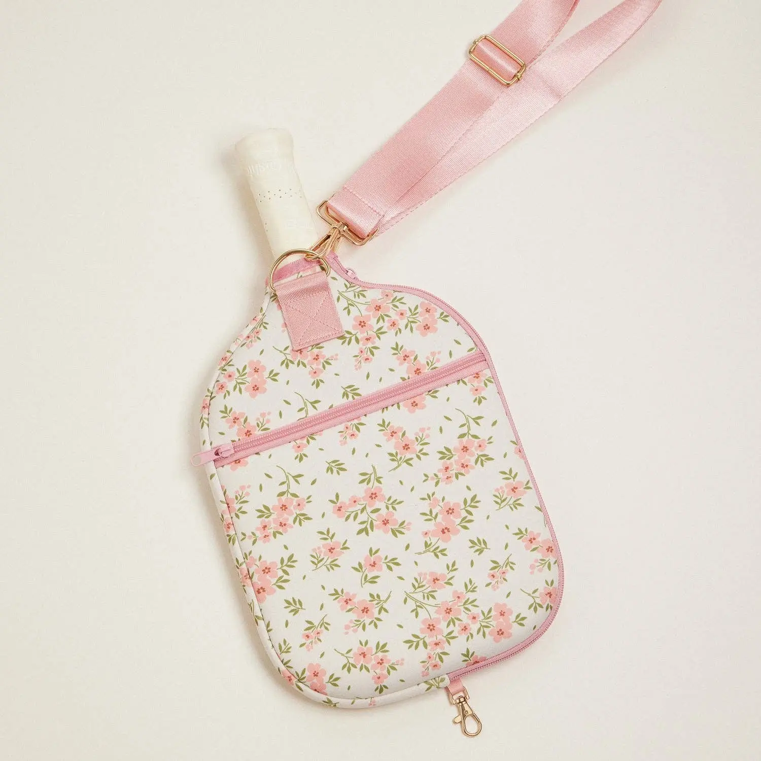 Floral Neoprene Pickleball Paddle Bag Floral Neoprene Pickleball Paddle Bag