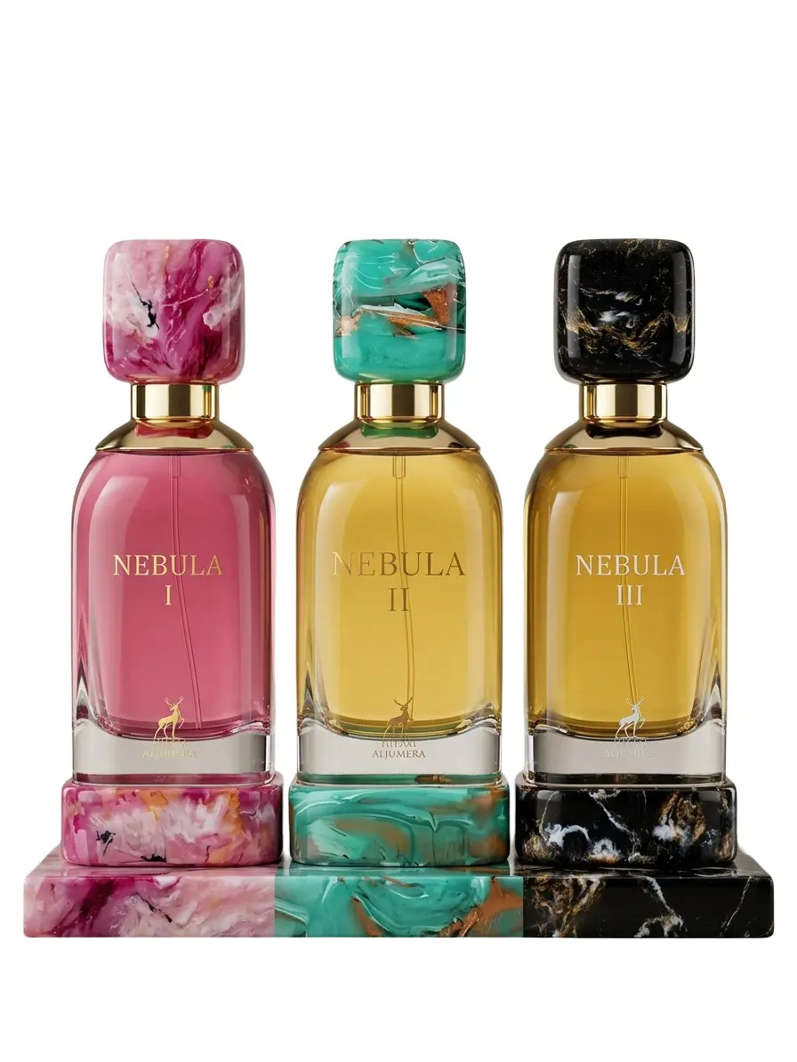 Maison Alhambra - Nebula Collection 3-Piece Eau de Parfum Bundle 100ml Each (3.4 Fl Oz) – Nebula I, II & III | Floral Fruity, Oriental Vanilla & Warm Woody Luxury Fragrances